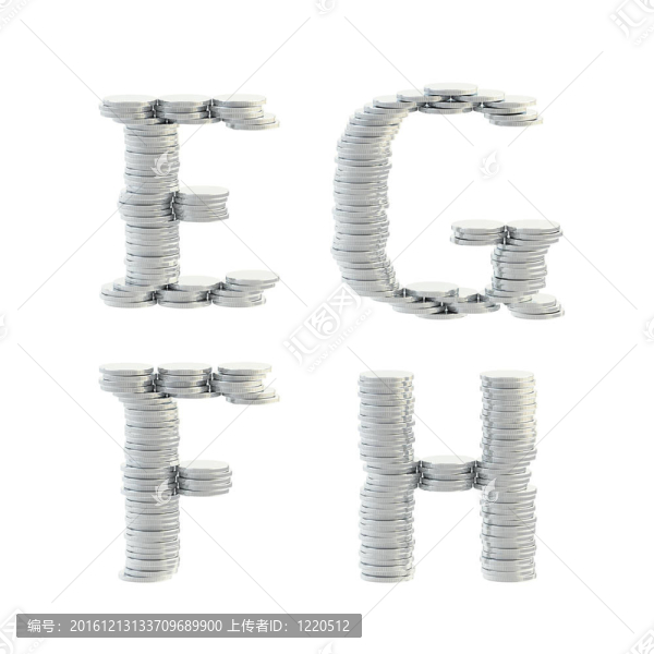 硬幣字母