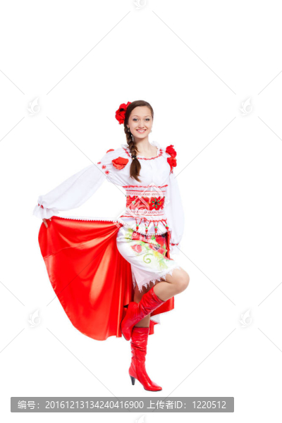 穿傳統(tǒng)衣服的女孩