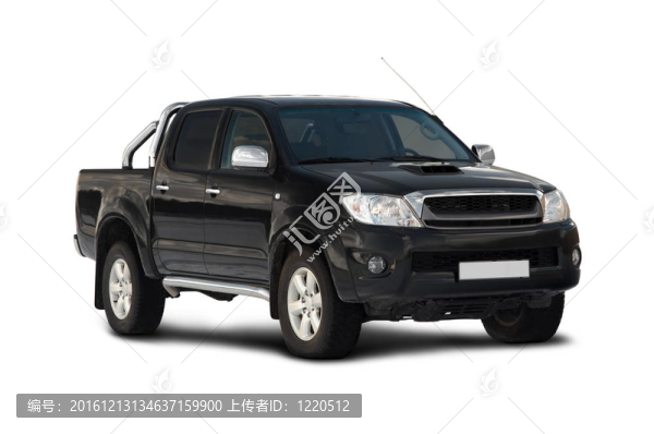 皮卡車正面視圖