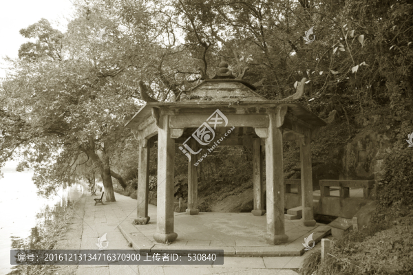 杭州西湖老建筑