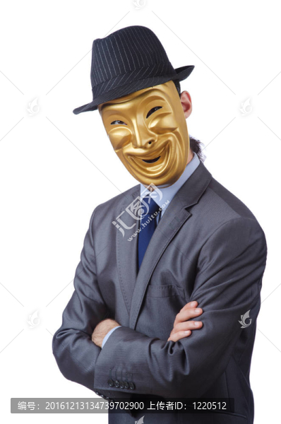 商人用面具掩飾自己的身份