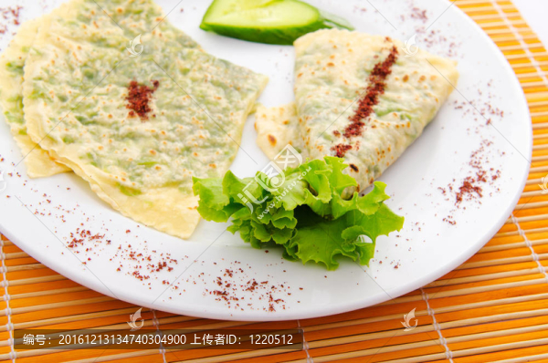 各種草藥煎餅