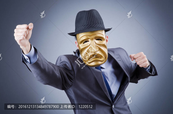 工業(yè)間諜概念商人