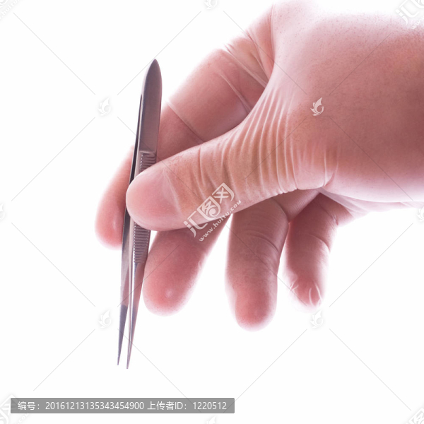 手持橡膠手套夾持鉗