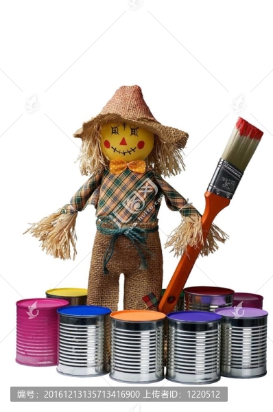 玩具男孩畫家。