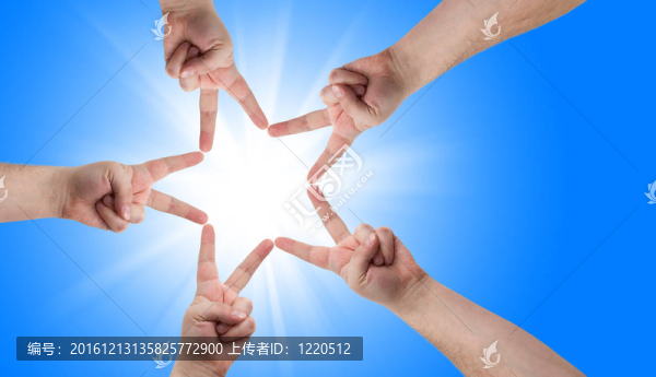 以星星的形式