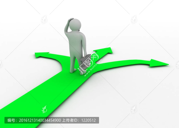 三維人選擇方向