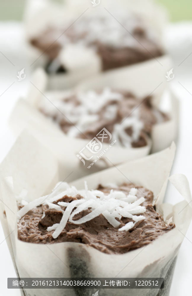 美味的巧克力蛋糕