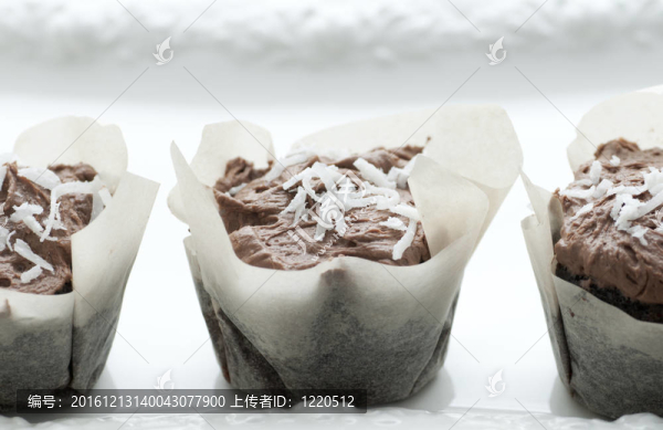 美味的巧克力蛋糕
