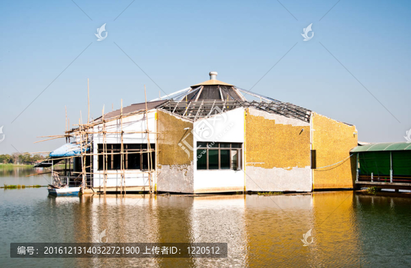 正在建設(shè)中的老建筑