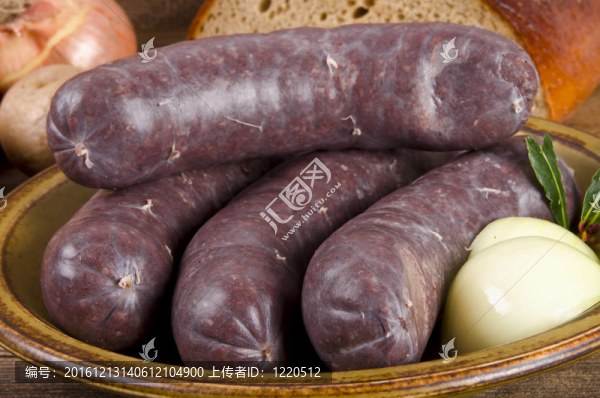 krupniok傳統(tǒng)血香腸在波蘭美食