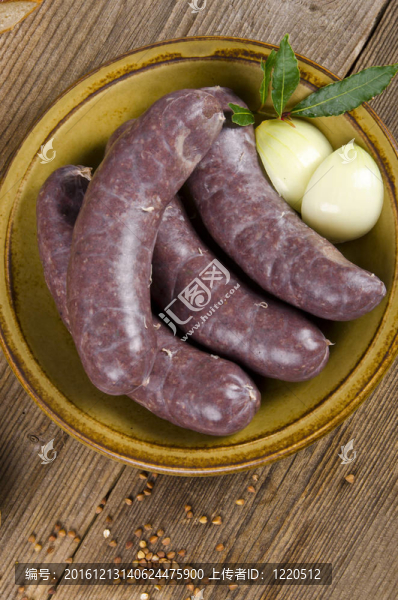 krupniok傳統(tǒng)血香腸在波蘭美食