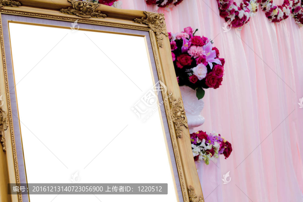 漂亮的婚紗相框