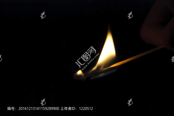 燃燒的火柴