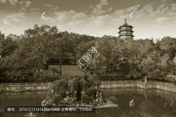 杭州西湖懷舊照片