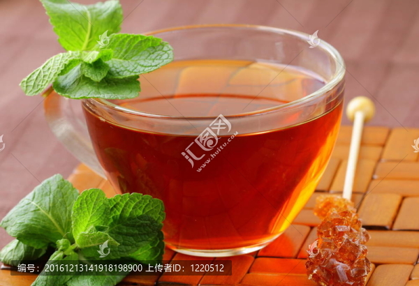 薄荷杯茶