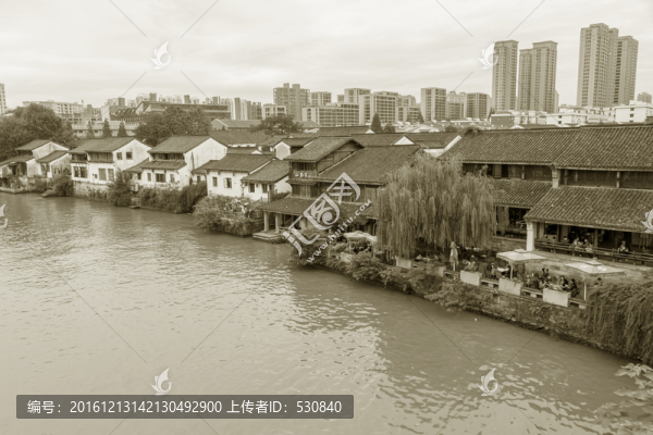 杭州運(yùn)河老房子