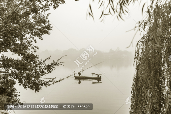 杭州西湖老照片