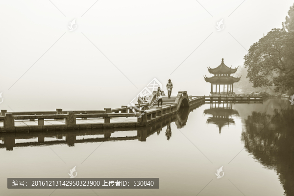 杭州西湖老照片