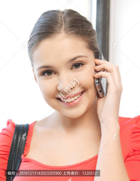 帶手機的女人