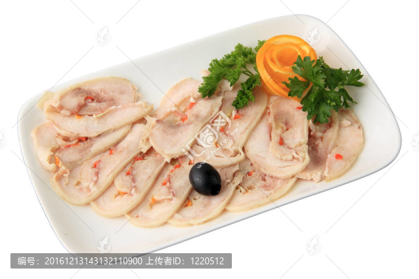 切片肉餅