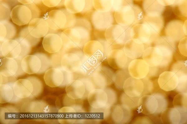 金色的斑點散景