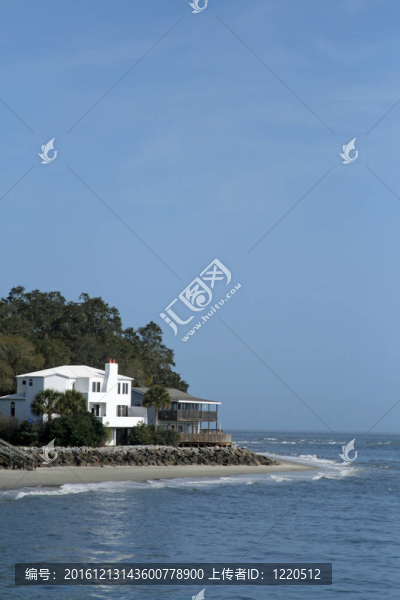 佐治亞州圣西蒙斯島海岸