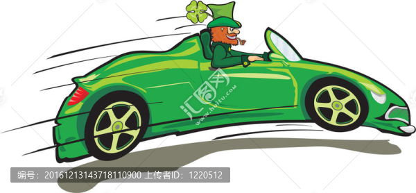 快樂的一天leprechau,`圣帕特里克