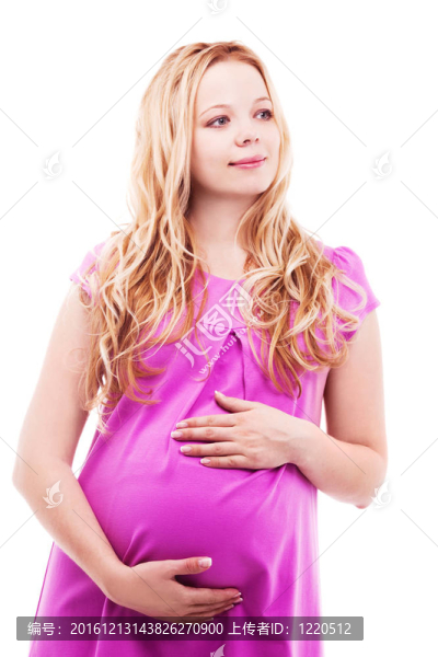 懷孕的女人