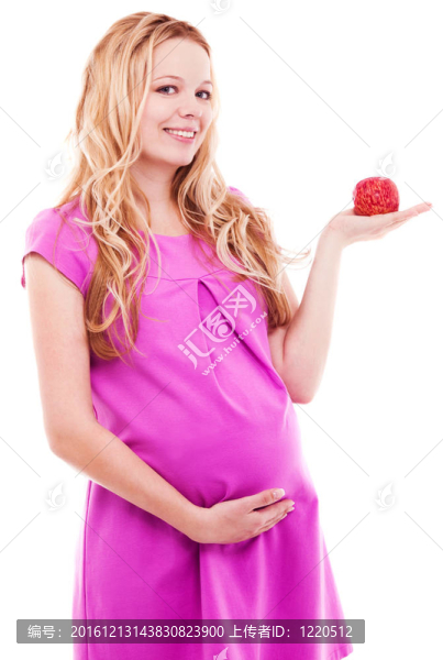 懷孕的女人