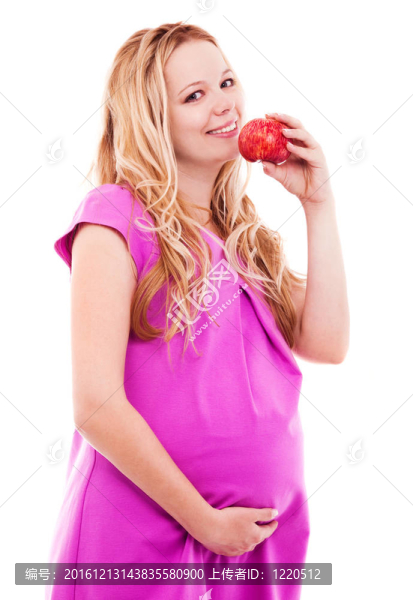 懷孕的女人