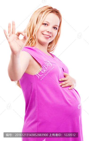 懷孕的女人