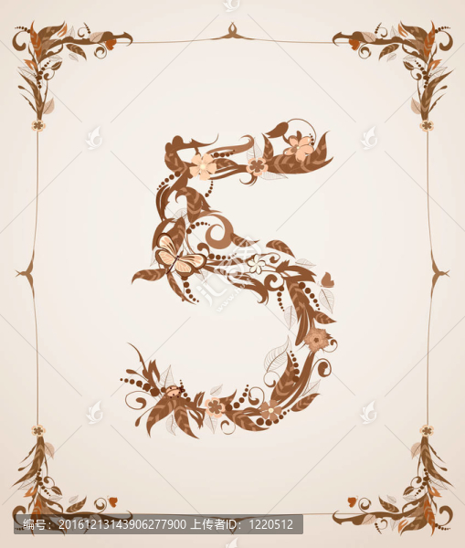 復(fù)古復(fù)古字母號碼在一幀