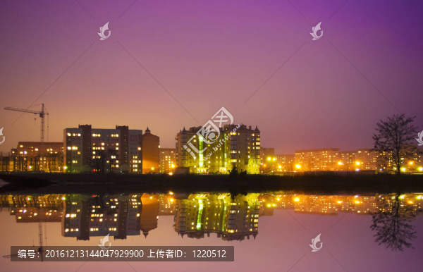 夜晚的城市
