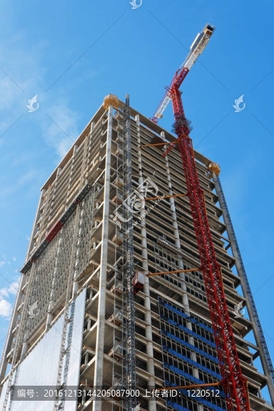 起重機與高層建筑施工