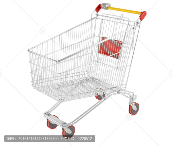 白色購物車