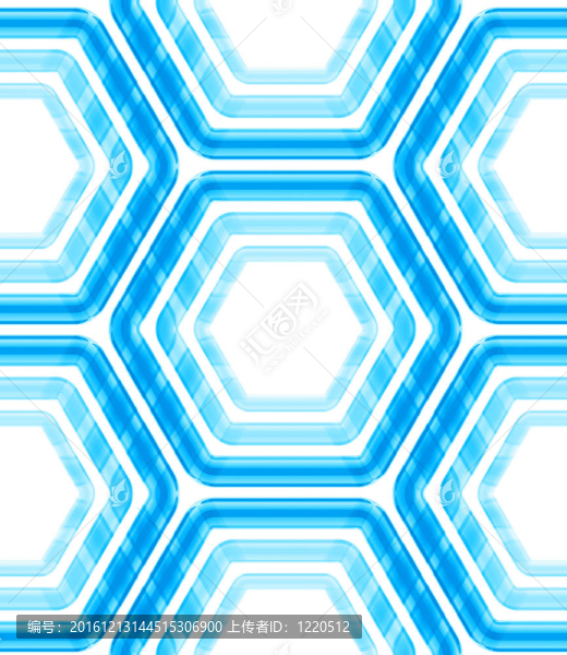 摘要六邊形無縫背景紋理