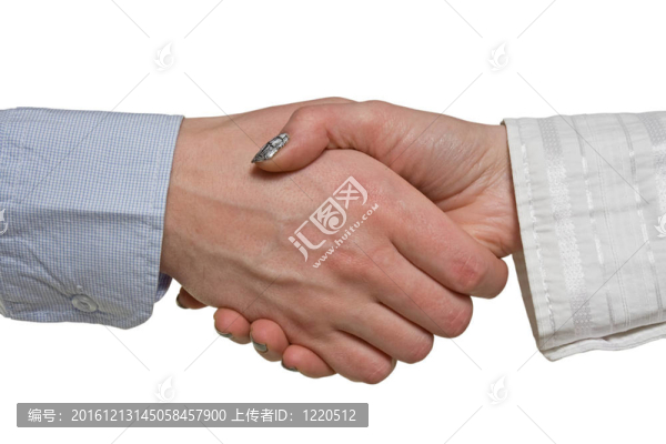 商業(yè)的握手