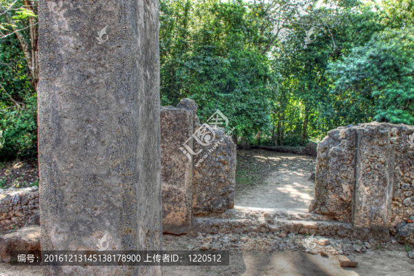 在HDR歌德的古代遺跡