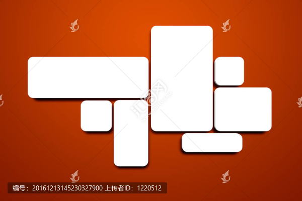 紅墻上的空白圖像