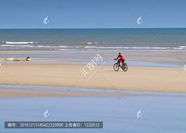 自行車與海岸