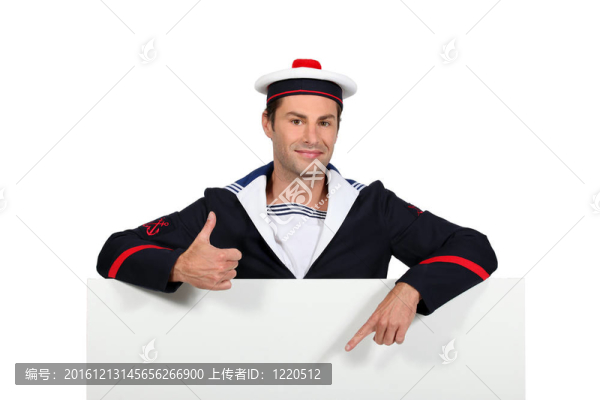 穿水手服的人