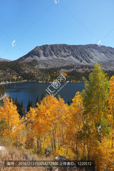 山上的湖