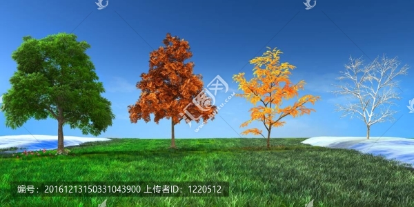 3D概念四季