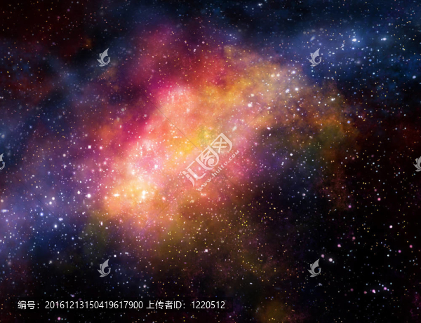 外太空星云氣云