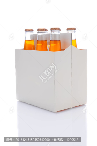 六包橙汁蘇打瓶