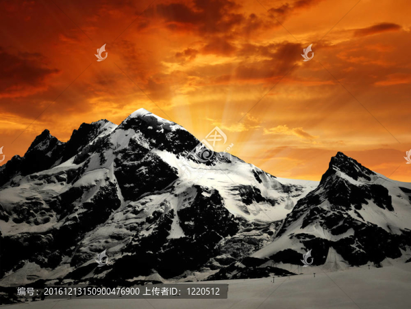 布賴特峰和Klein,Matterhorn