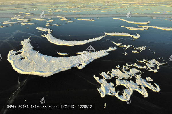 冰上雪紋