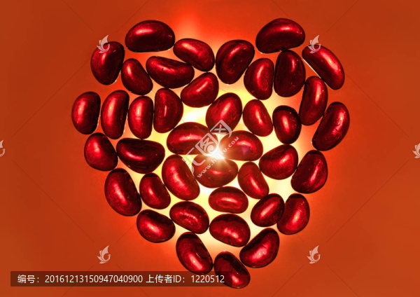 紅色的心