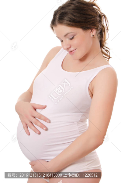 懷孕的女人